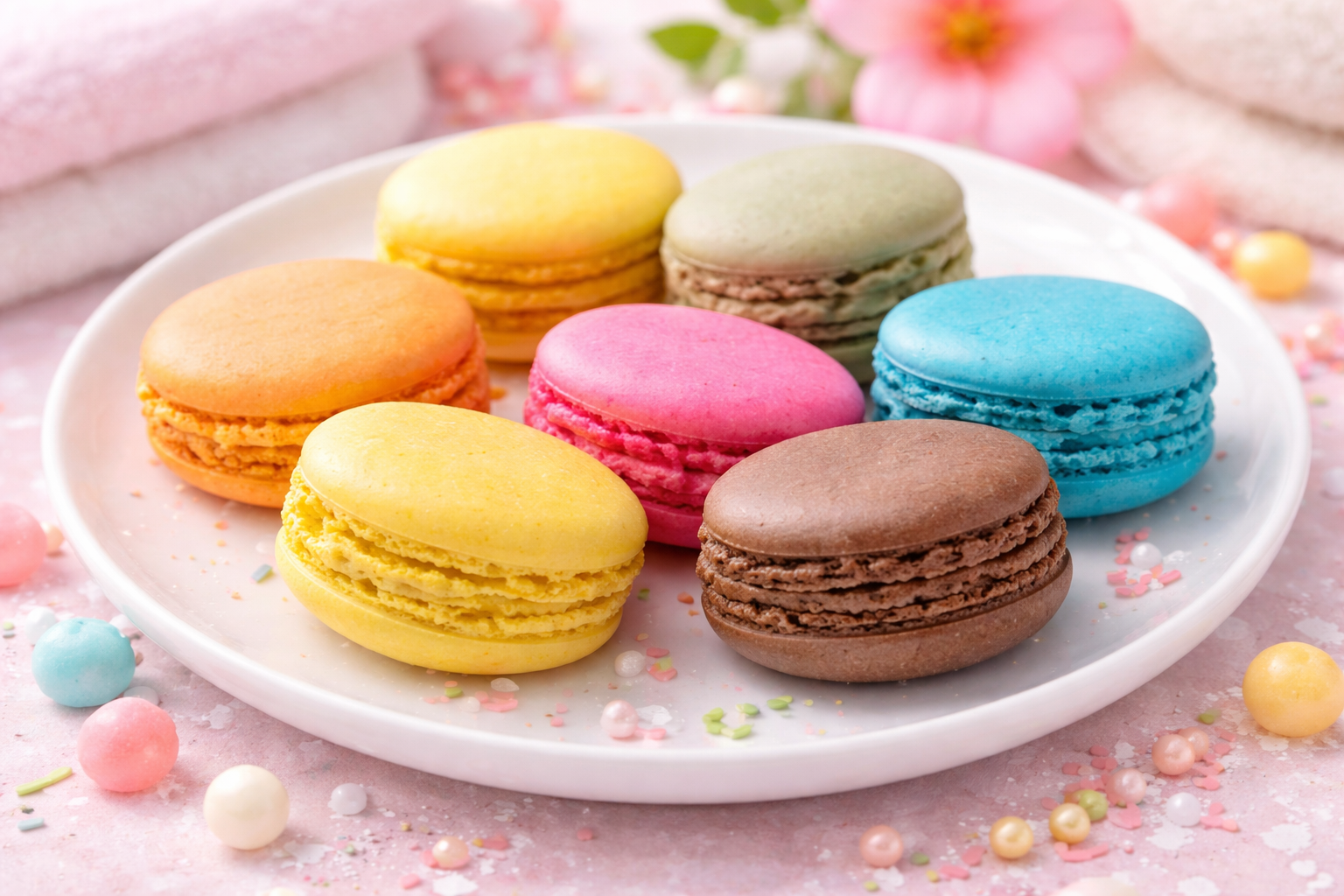 Macaron Soap Set (6-Pack) – A Rainbow of Sweet Scents